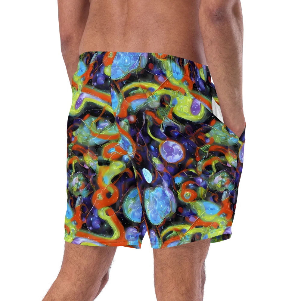Prism Fever on Swim Trunks — Right Back