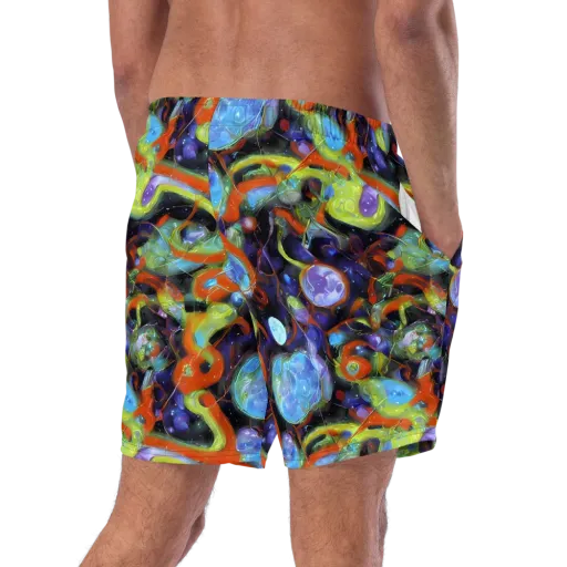 Prism Fever on a Swim Trunks