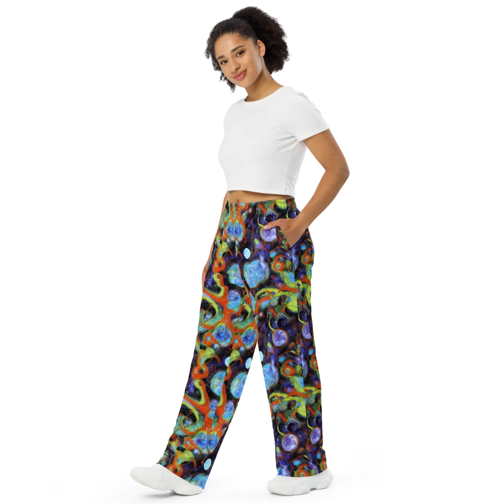 Prism Fever on Wide-Leg Pants — Left Front