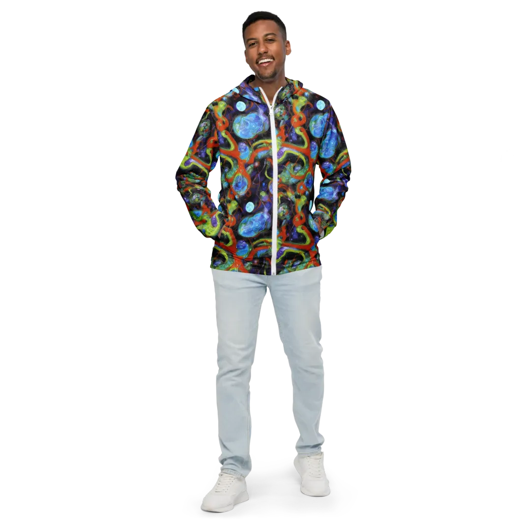 Prism Fever on Men's Windbreaker — Front