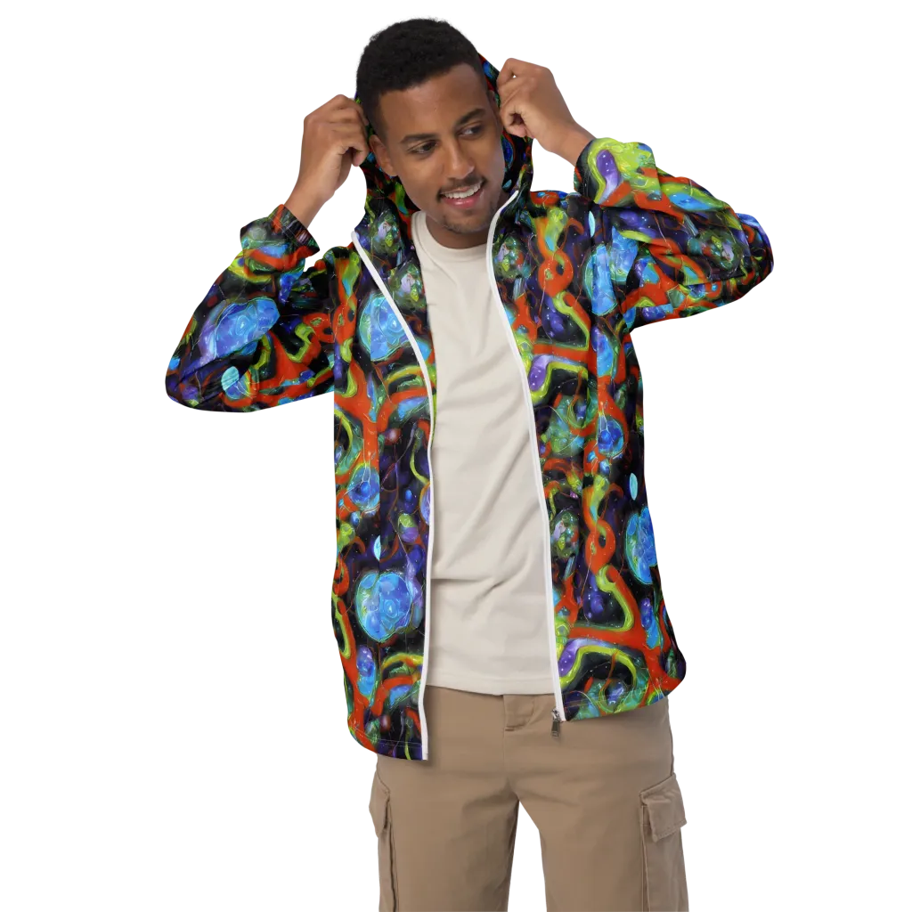 Prism Fever on Men's Windbreaker — Front