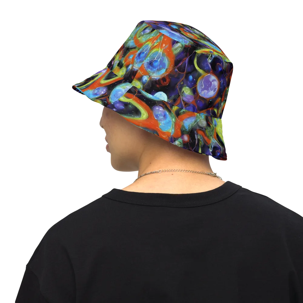 Prism Fever on Reversible Bucket Hat — Back Inside