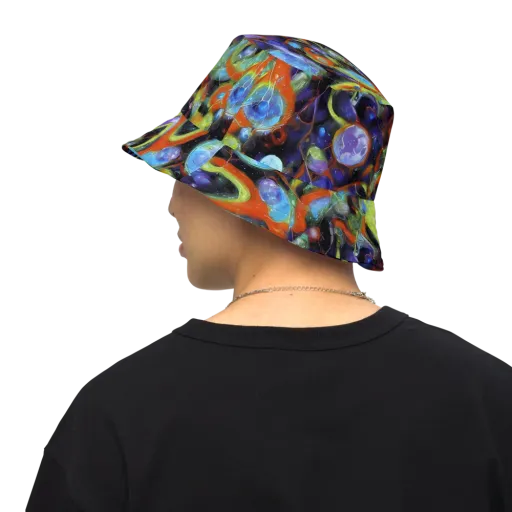 Prism Fever on a Reversible Bucket Hat