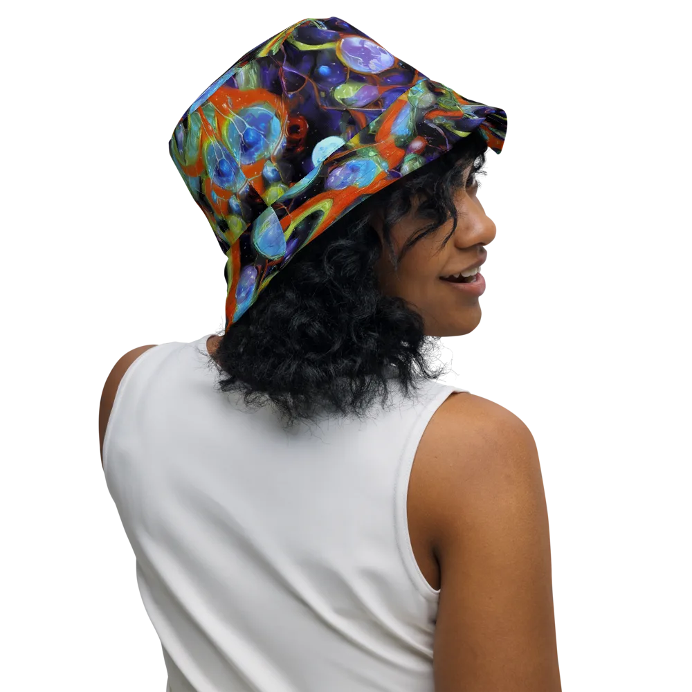 Prism Fever on Reversible Bucket Hat — Right Outside