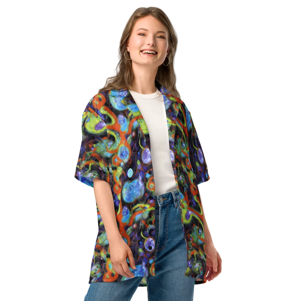 Prism Fever on Button Shirt — Front