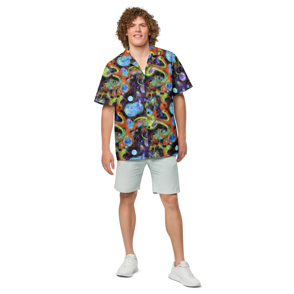Prism Fever on Button Shirt — Front