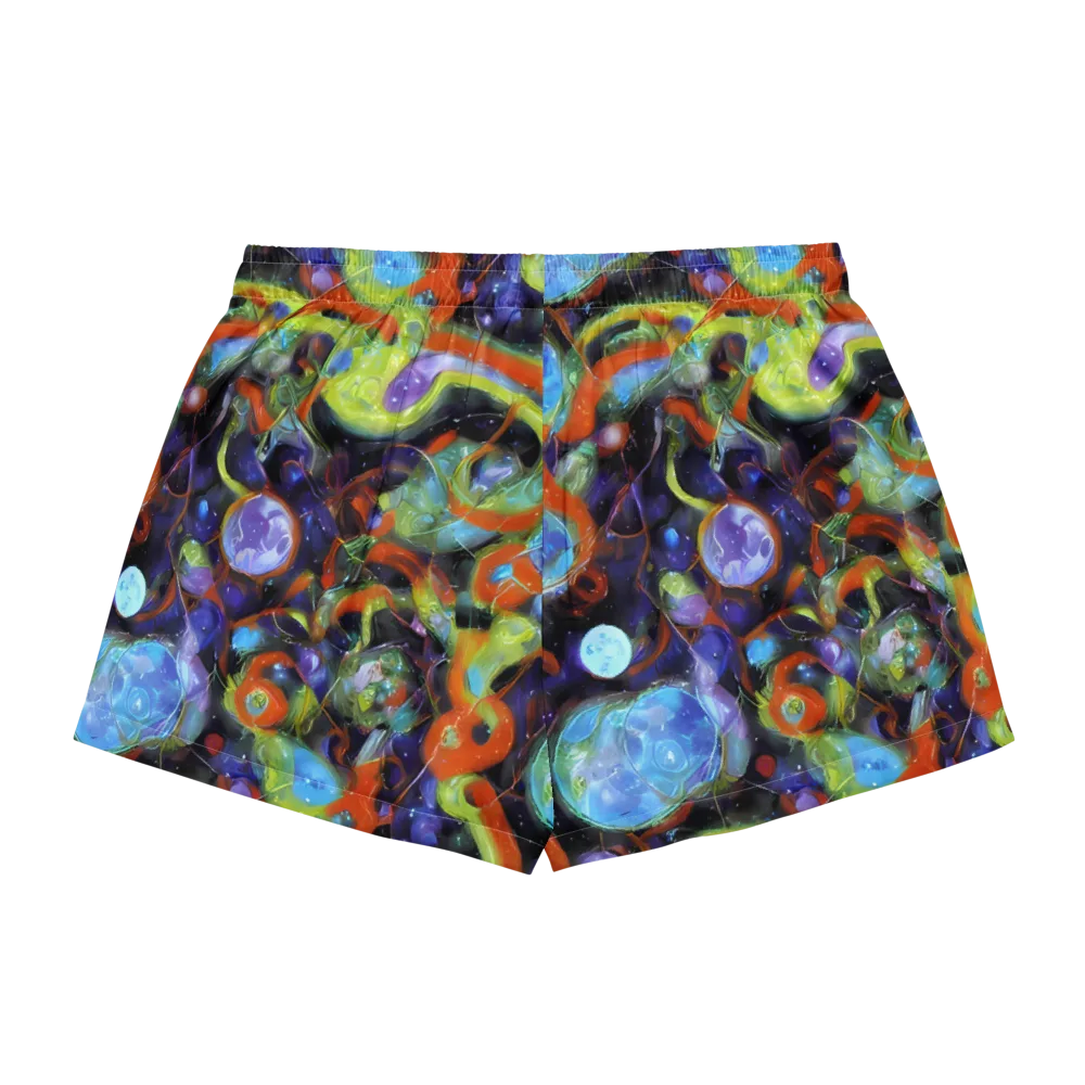 Prism Fever on Women's Pajama Shorts — Back