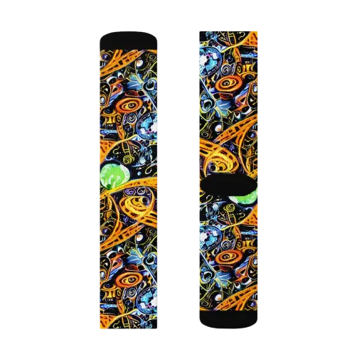 Blacklight Odyssey on a Socks
