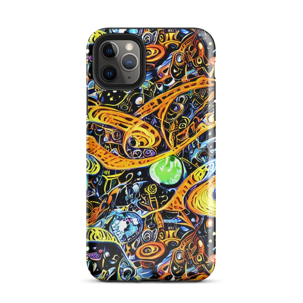Blacklight Odyssey on Tough Case for iPhone® — Front