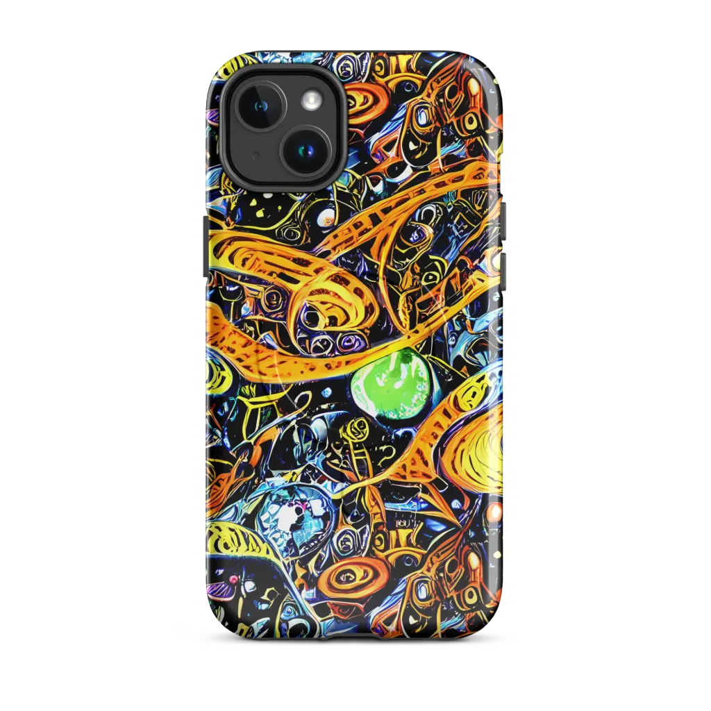 Blacklight Odyssey on MagSafe Tough Case for iPhone® — Front