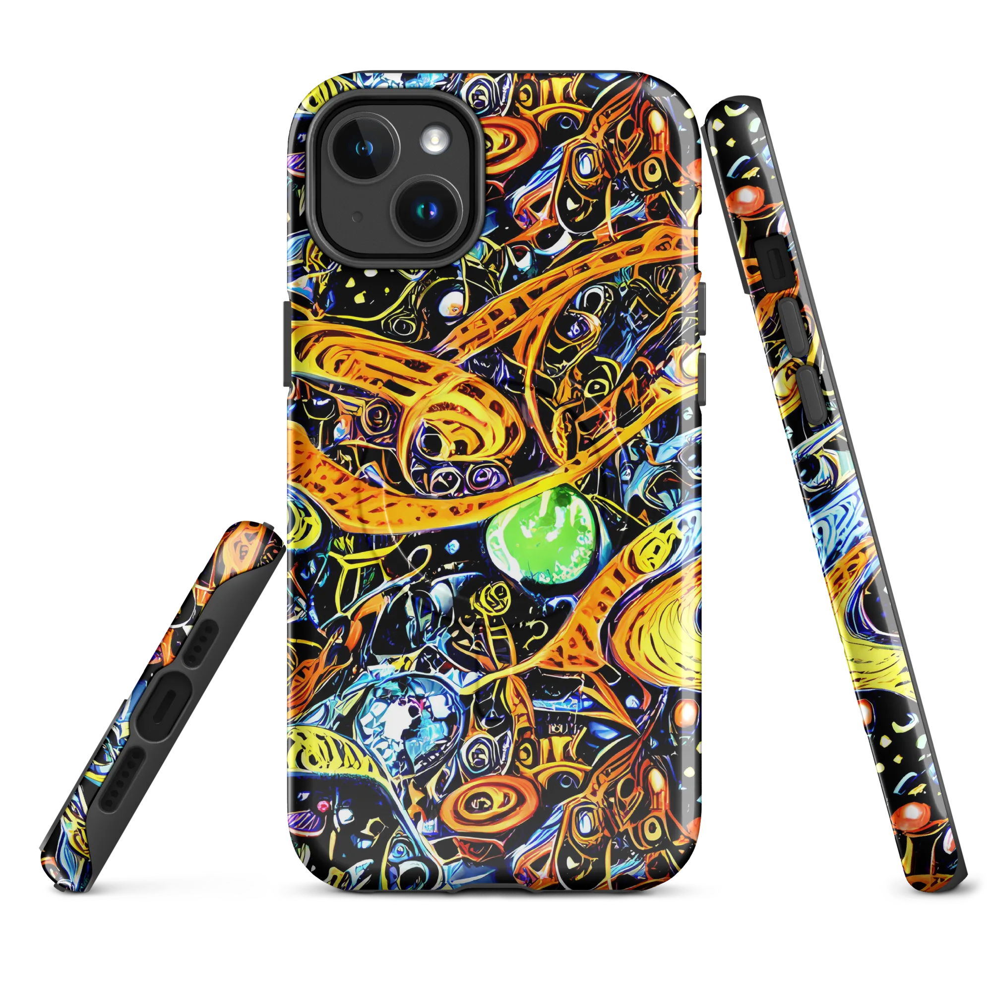 Blacklight Odyssey on MagSafe Tough Case for iPhone® — Front