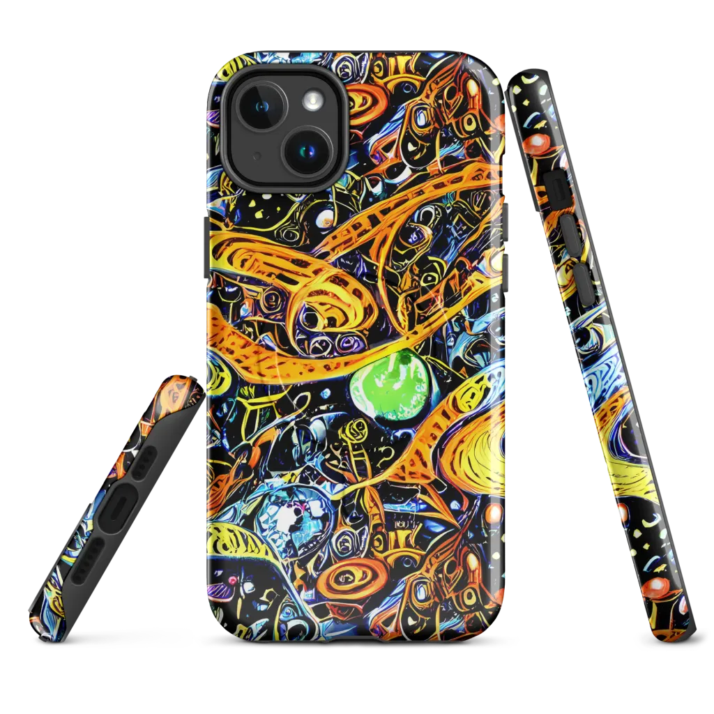 Blacklight Odyssey on MagSafe Tough Case for iPhone® — Front