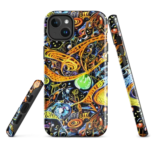 Blacklight Odyssey on a MagSafe Tough Case for iPhone®