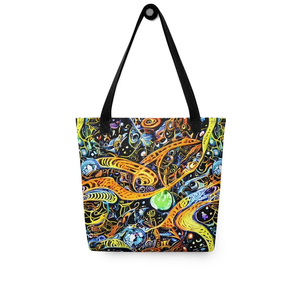 Blacklight Odyssey on Tote Bag — Front