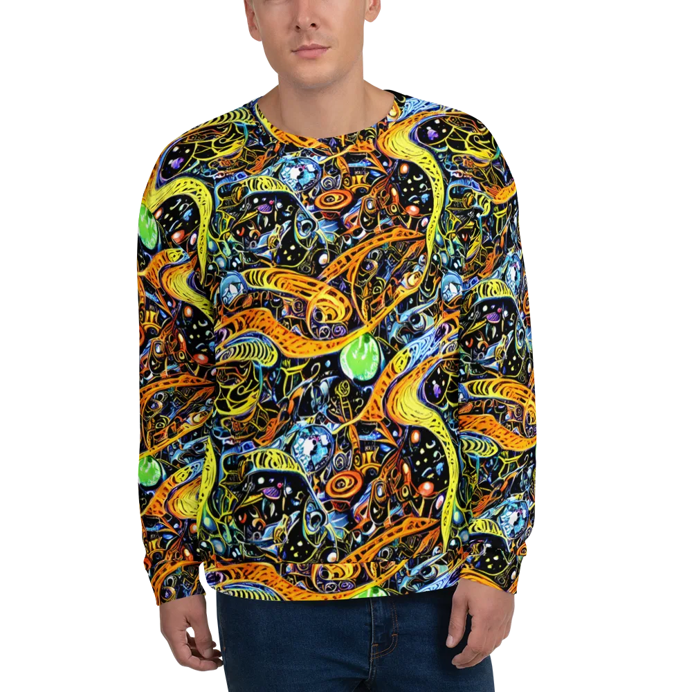 Blacklight Odyssey on Sweatshirt — Front