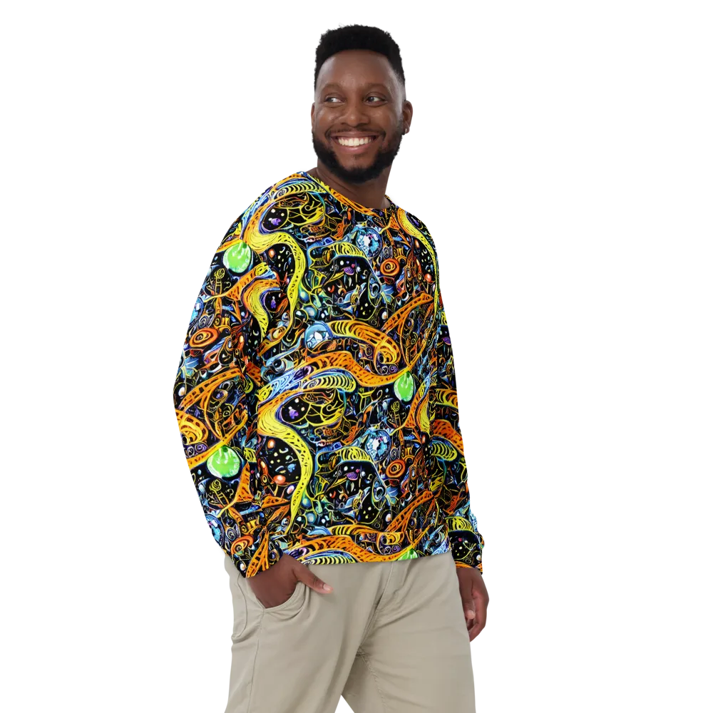 Blacklight Odyssey on Sweatshirt — Front
