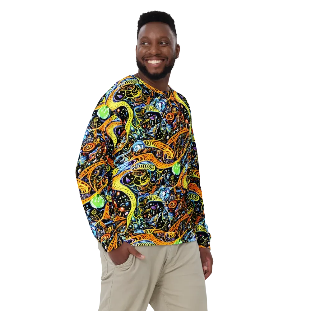Blacklight Odyssey on Sweatshirt — Front