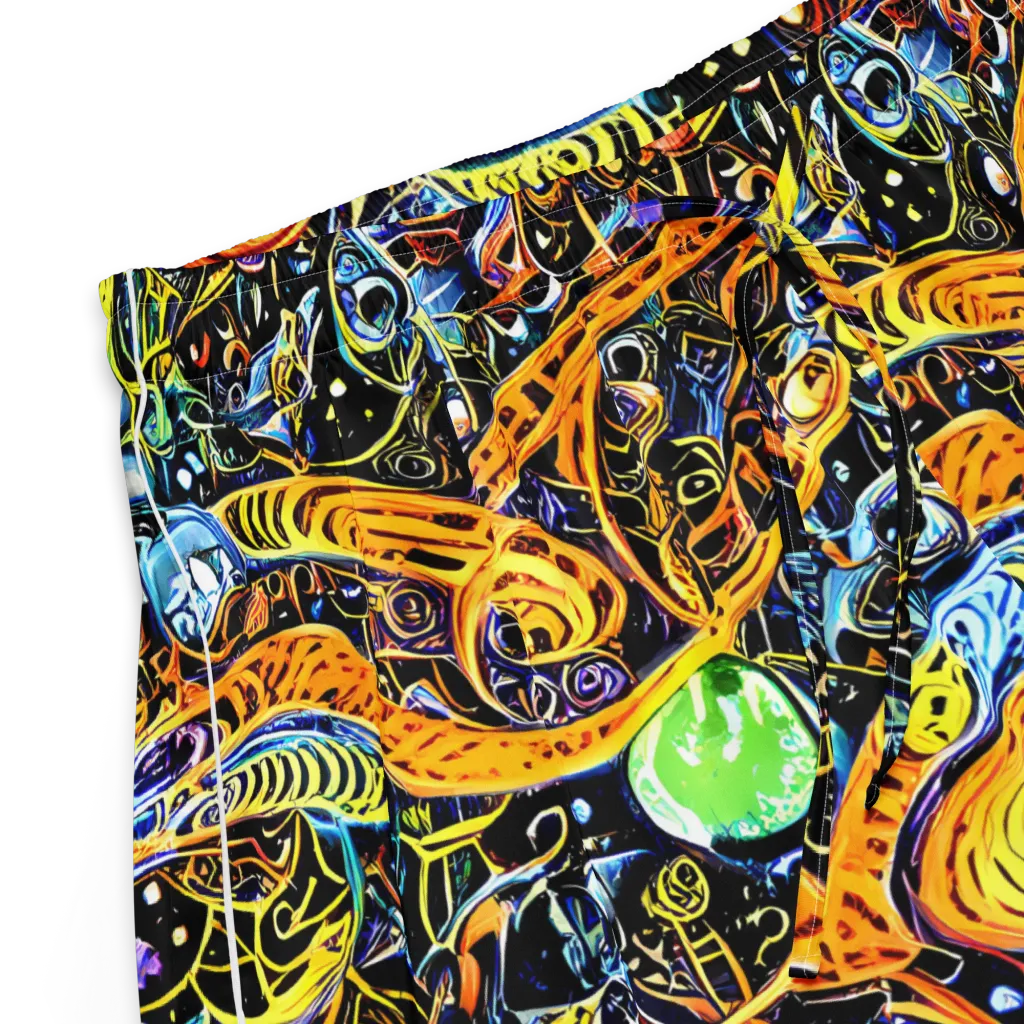 Blacklight Odyssey on Women's Pajama Shorts — Product details