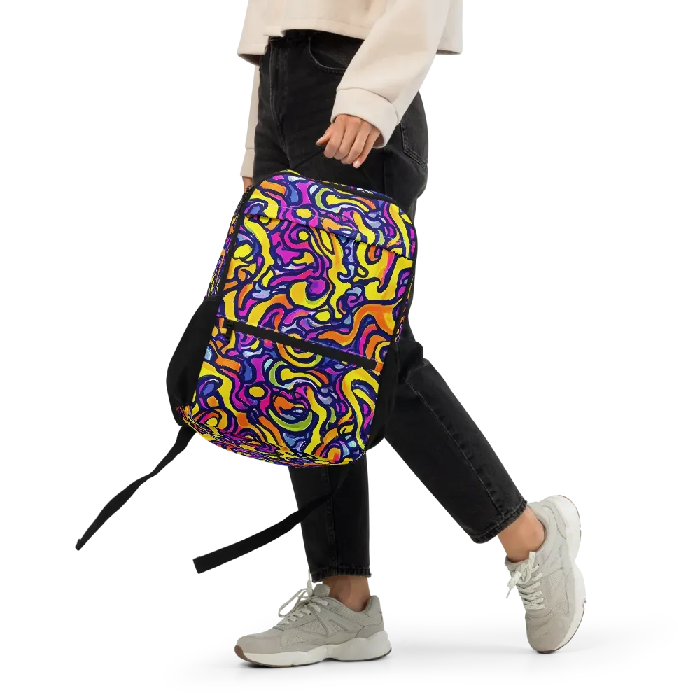 Radiant Turbulence on Utility Backpack — Front