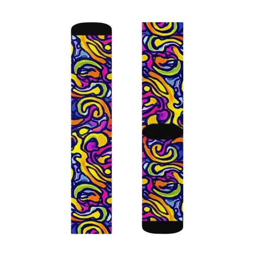 Radiant Turbulence on a Socks