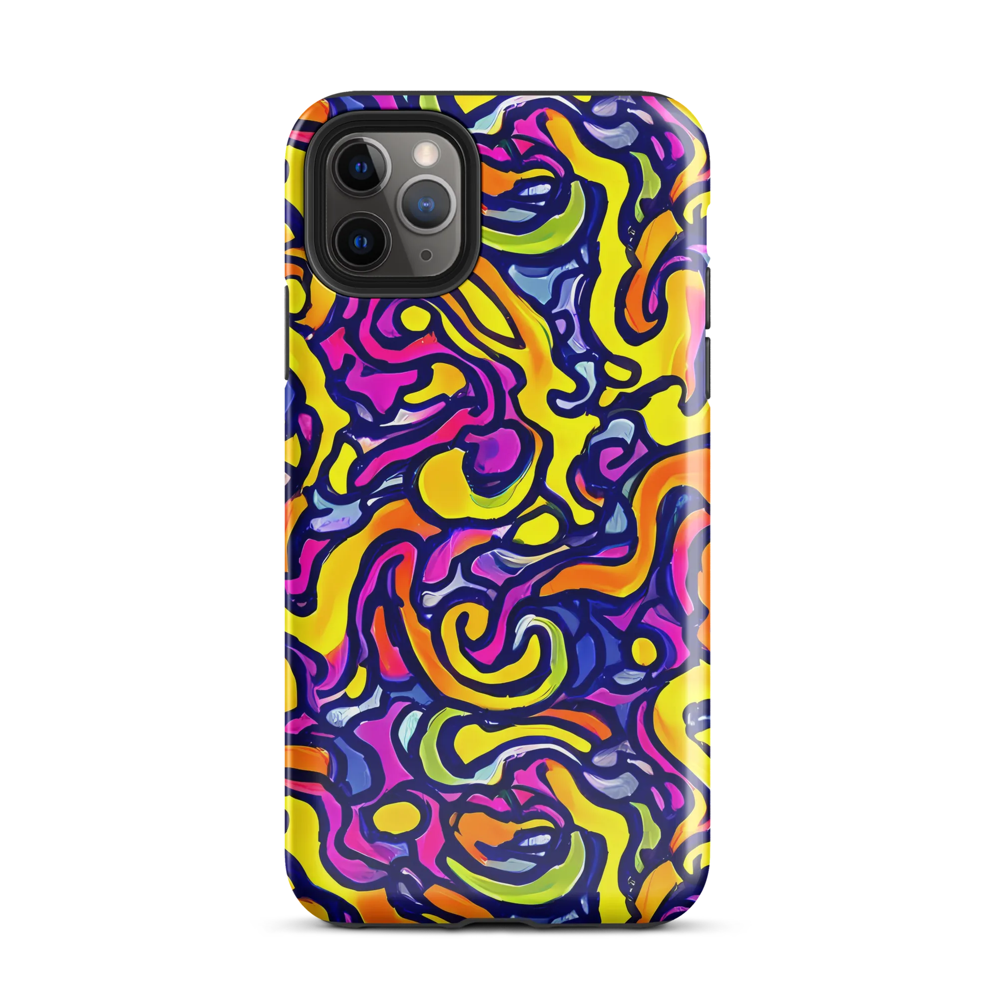 Radiant Turbulence on Tough Case for iPhone® — Front