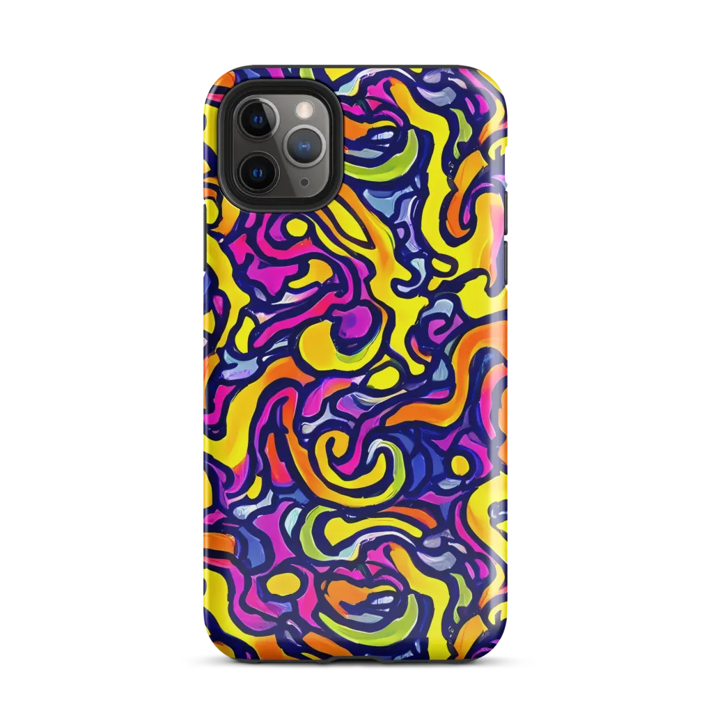 Radiant Turbulence on Tough Case for iPhone® — Front