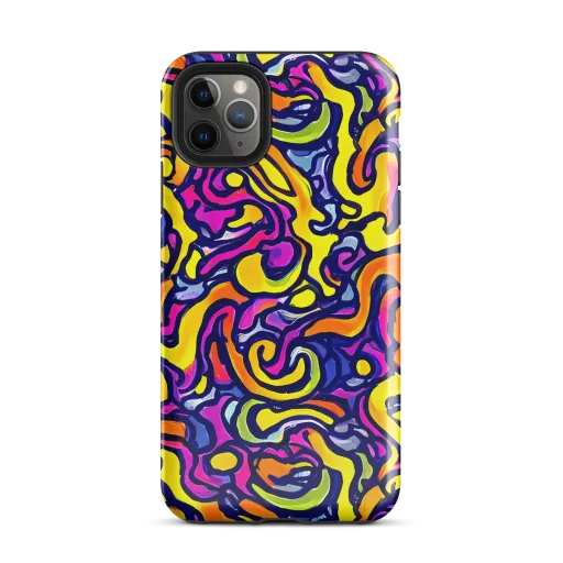 Radiant Turbulence on a Tough Case for iPhone®