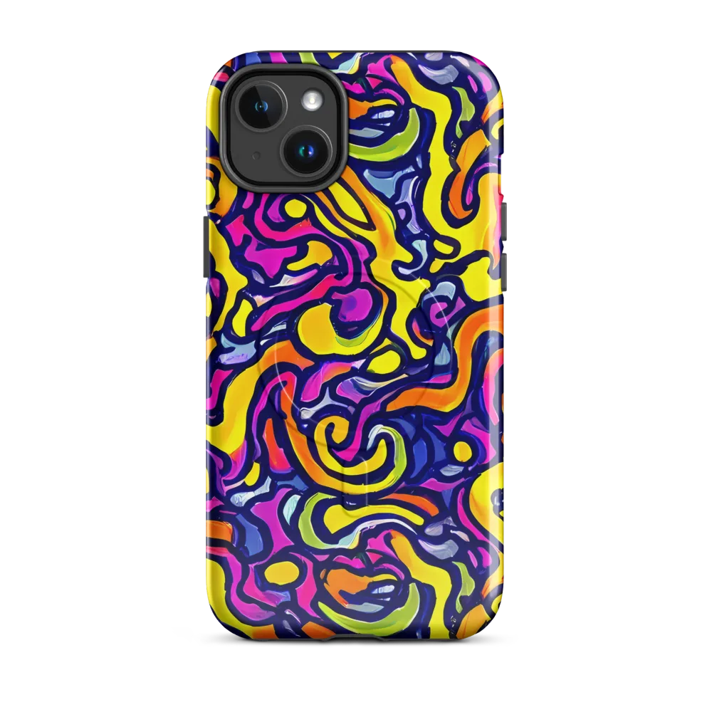 Radiant Turbulence on MagSafe Tough Case for iPhone® — Front