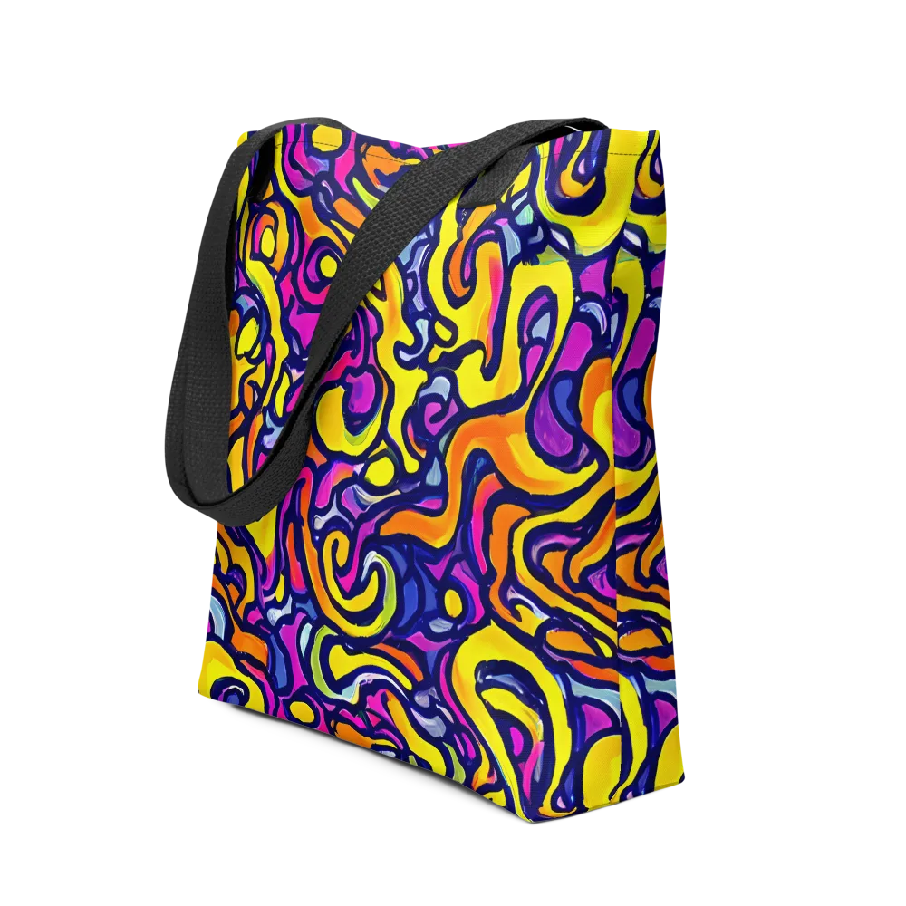Radiant Turbulence on Tote Bag — Front