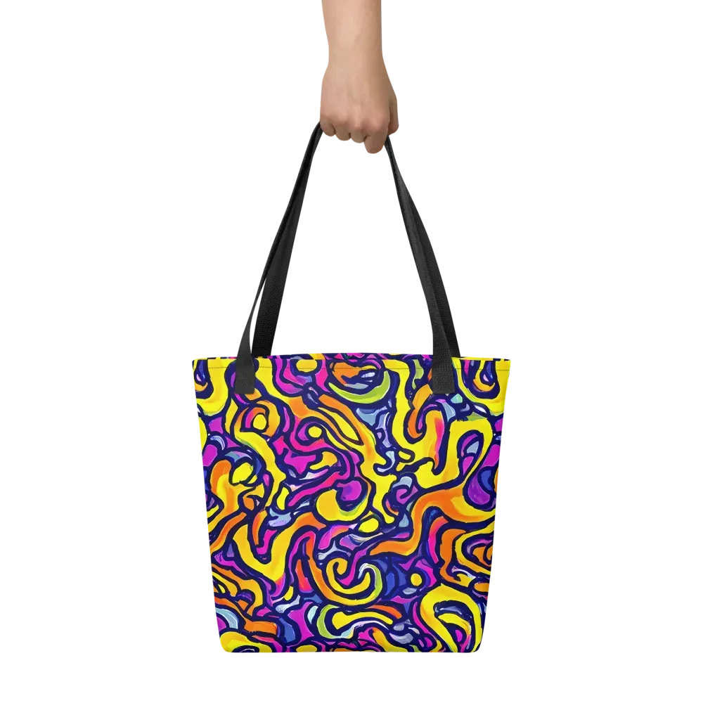Radiant Turbulence on Tote Bag — Front