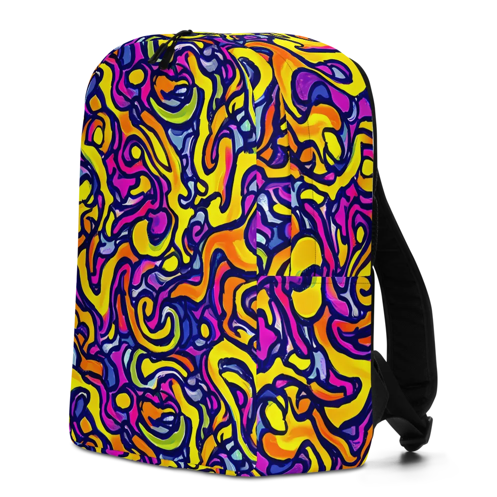 Radiant Turbulence on Minimalist Backpack — Left