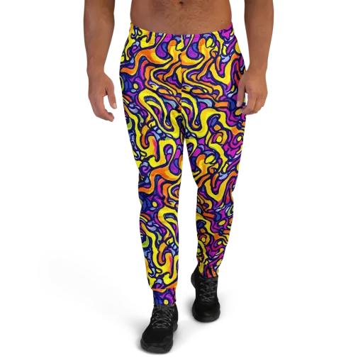 Radiant Turbulence on a Men's Joggers