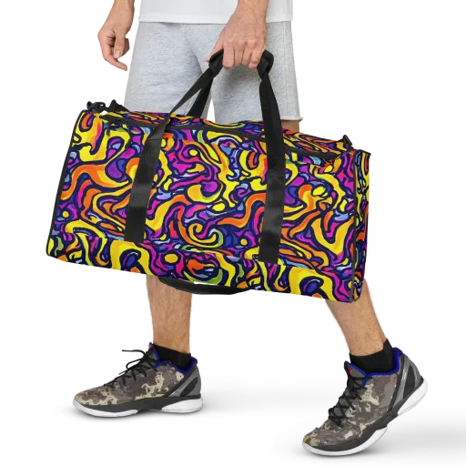 Radiant Turbulence on a Duffle Bag