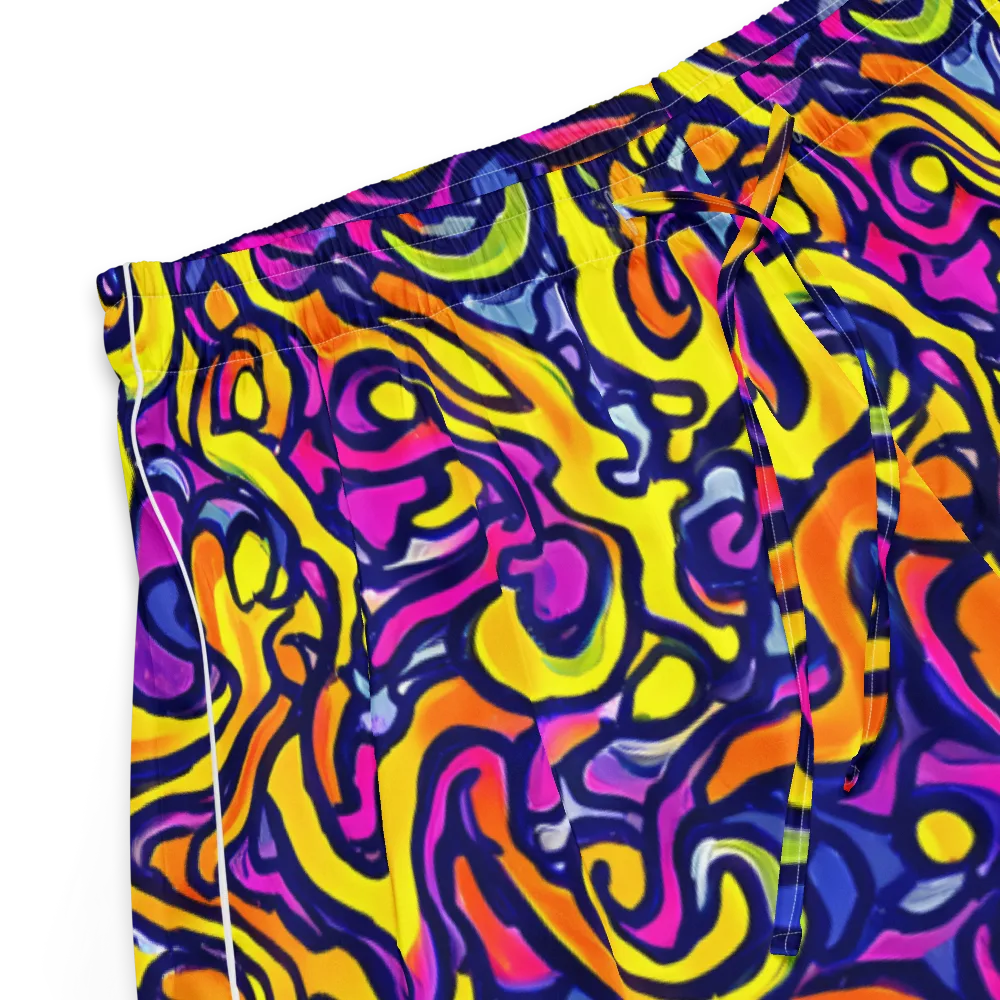 Radiant Turbulence on Women's Pajama Shorts — Product details