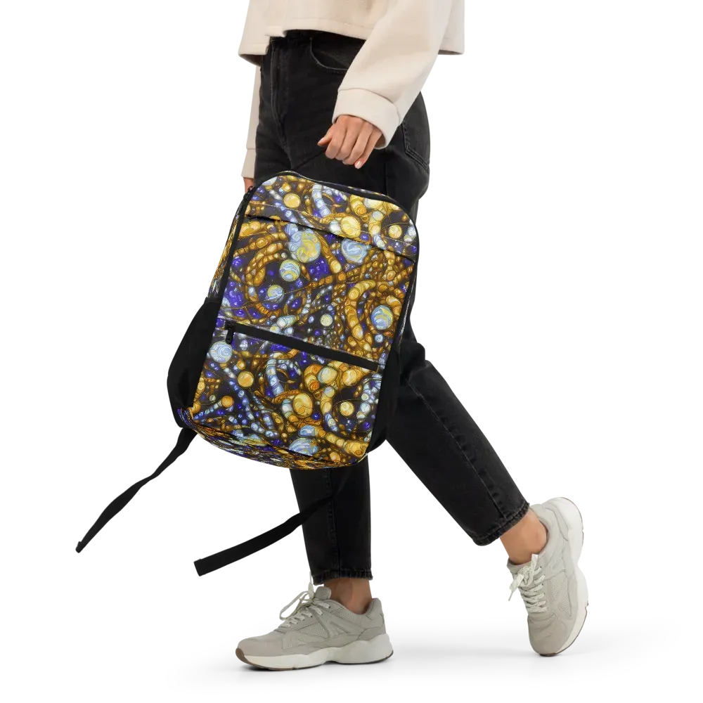 Molten Cobalt on Utility Backpack — Front