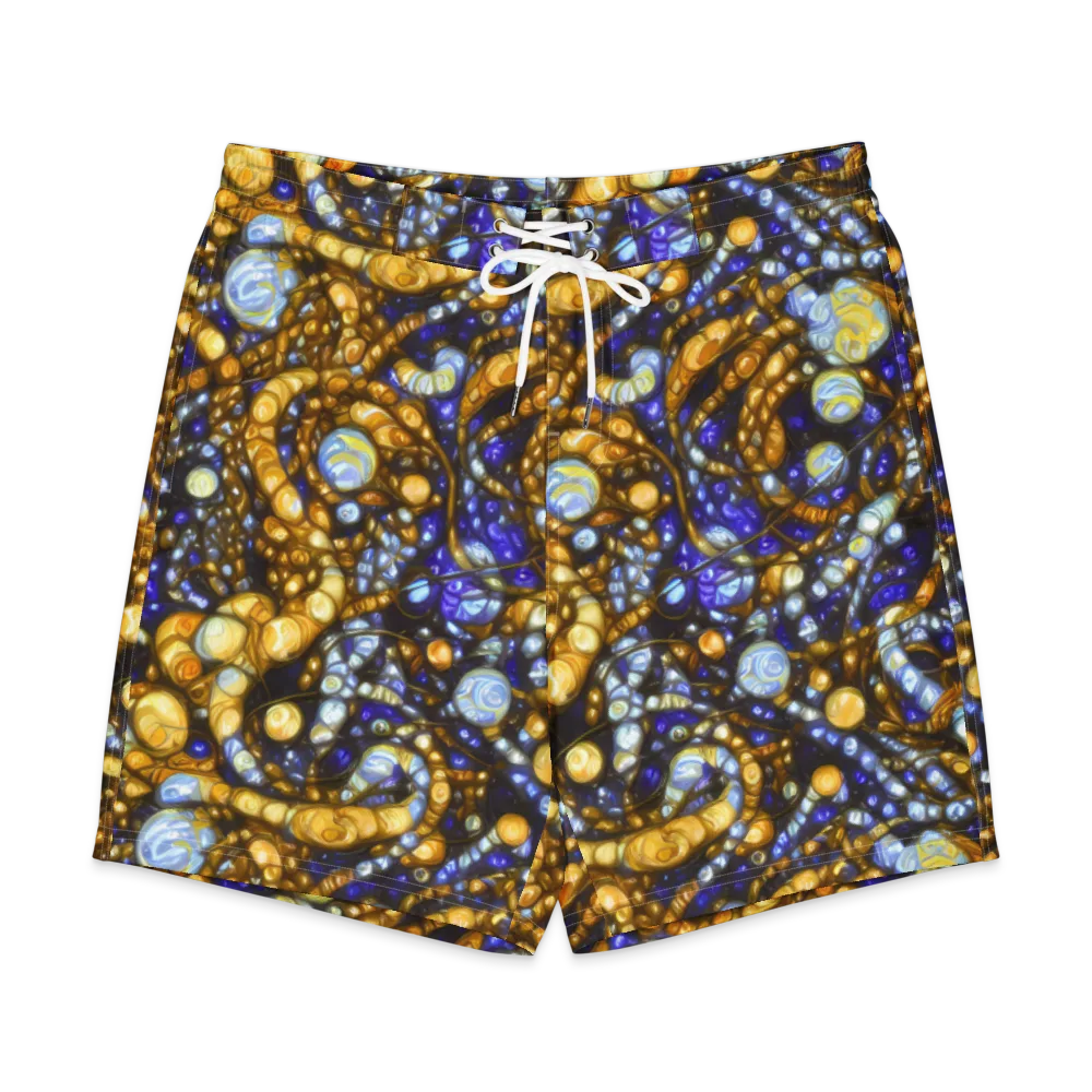 Molten Cobalt on Men's Board Shorts — Front