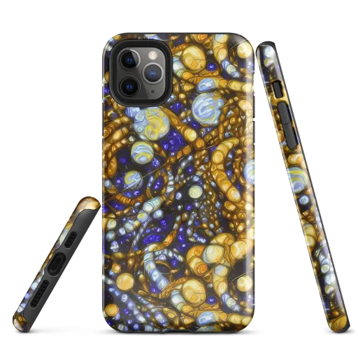 Molten Cobalt on a Tough Case for iPhone®