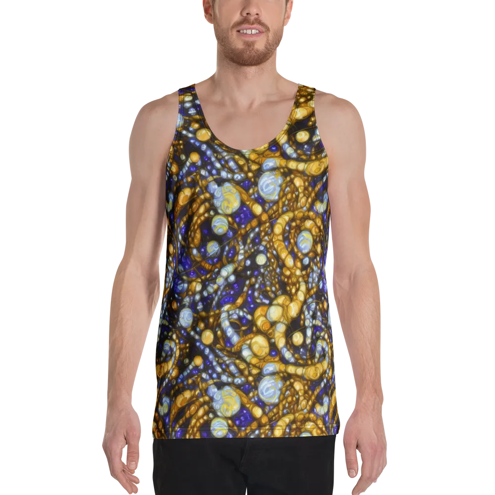 Molten Cobalt on Men's Tank Top — Front