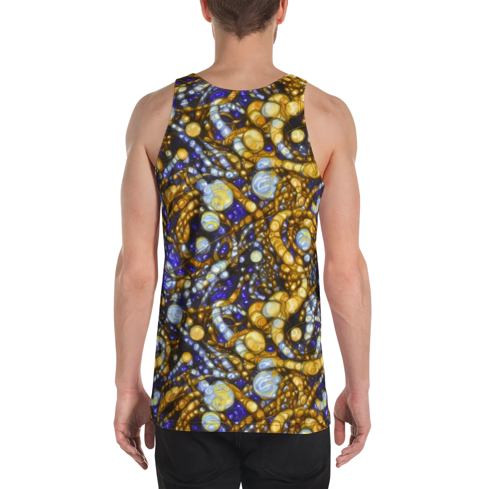 Molten Cobalt on Men's Tank Top — Back