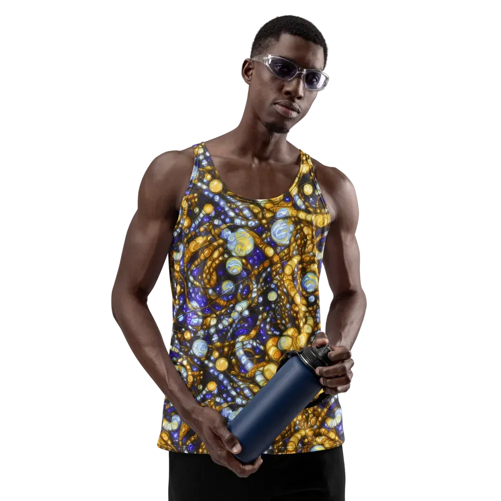 Molten Cobalt on Men's Tank Top — Front