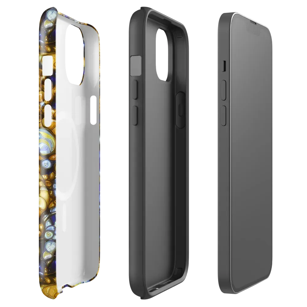 Molten Cobalt on MagSafe Tough Case for iPhone® — Front