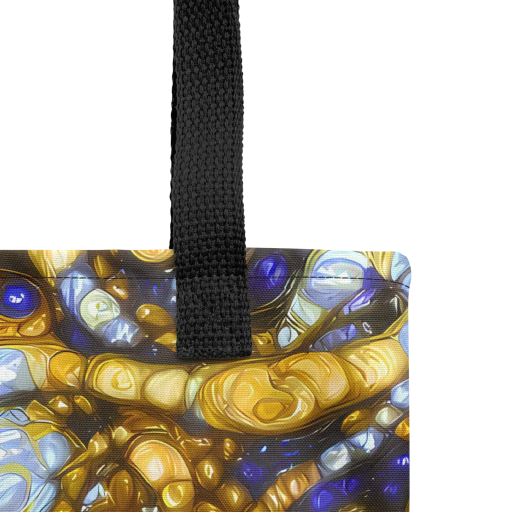 Molten Cobalt on Tote Bag — Product details