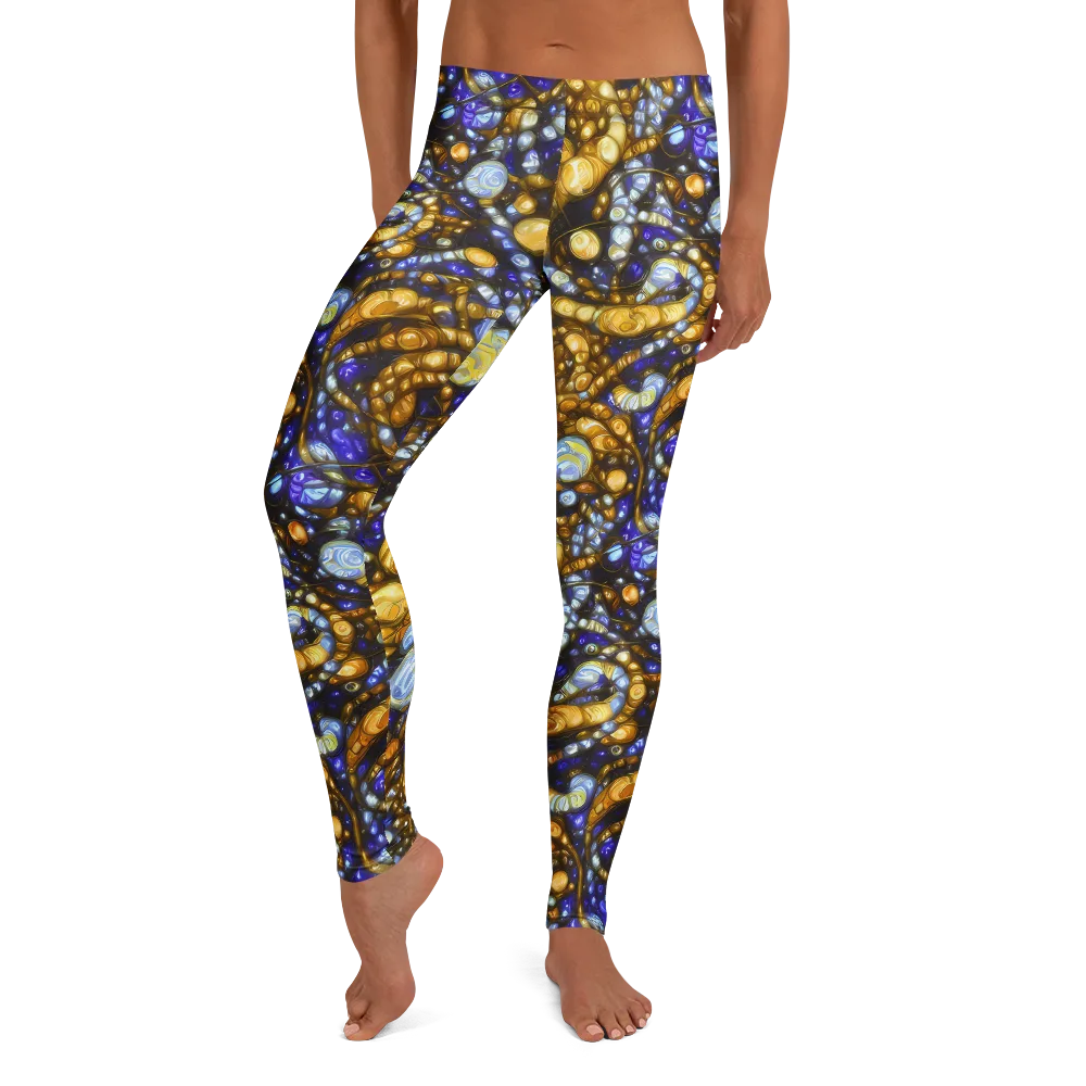 Molten Cobalt on Leggings — Front