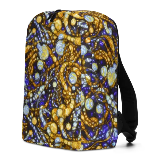 Molten Cobalt on a Minimalist Backpack