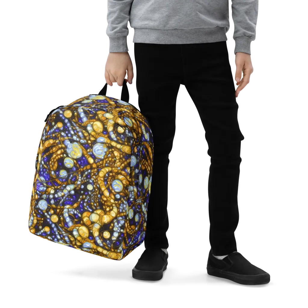 Molten Cobalt on Minimalist Backpack — Zoomed-in