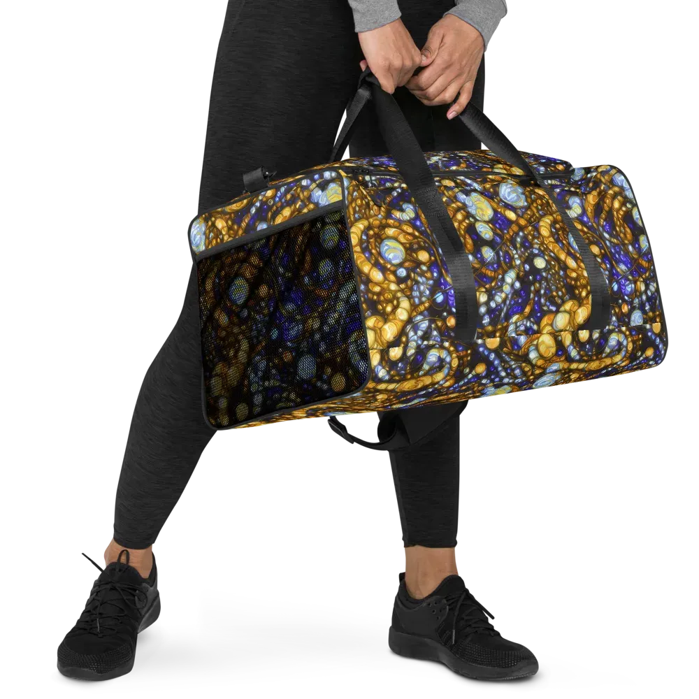 Molten Cobalt on Duffle Bag — Right Front
