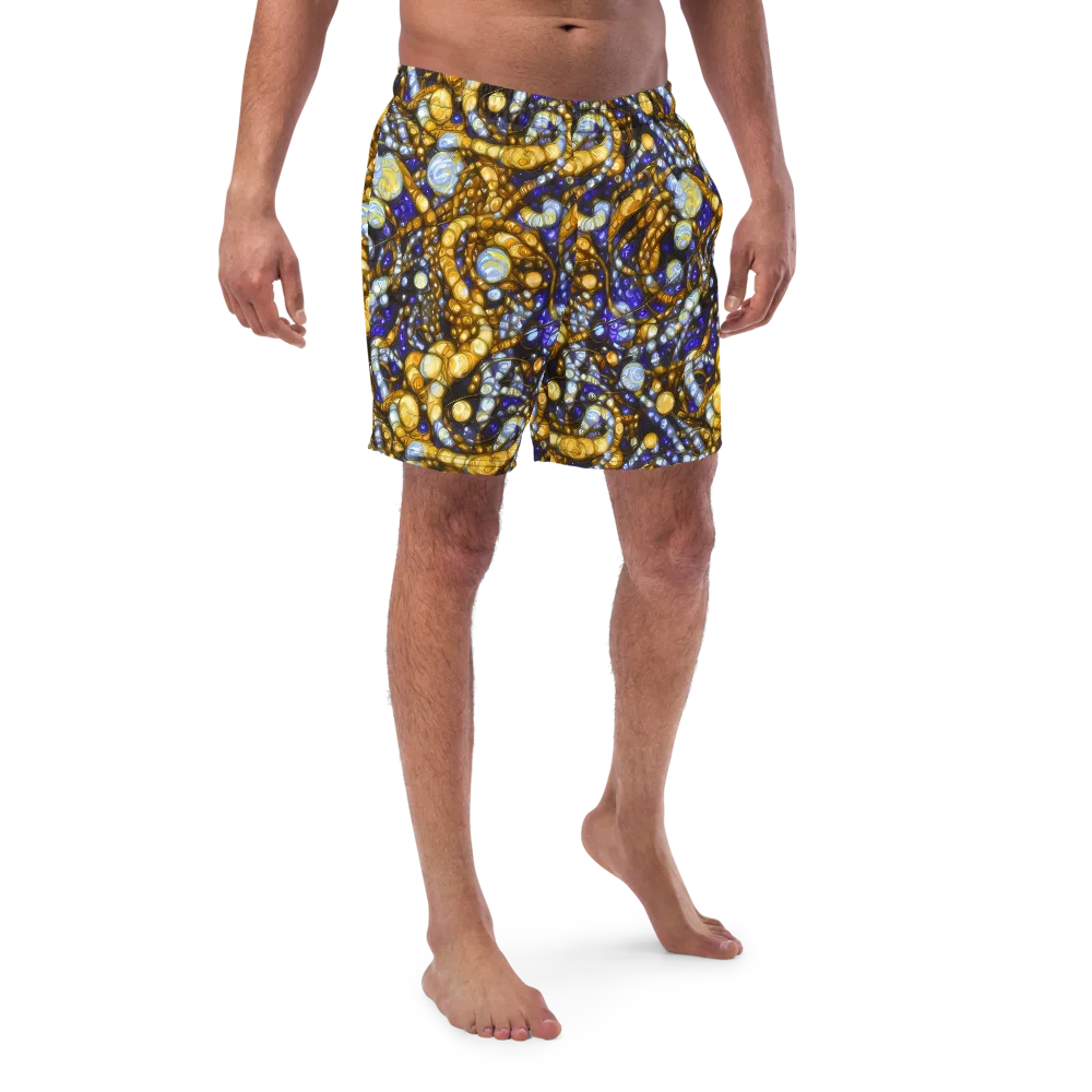 Molten Cobalt on Swim Trunks — Front