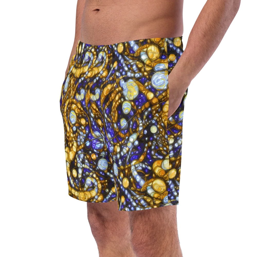 Molten Cobalt on Swim Trunks — Left Front