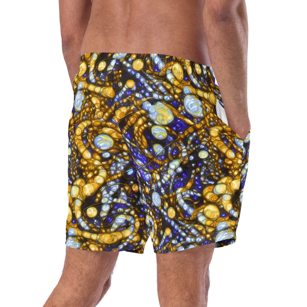 Molten Cobalt on Swim Trunks — Right Back