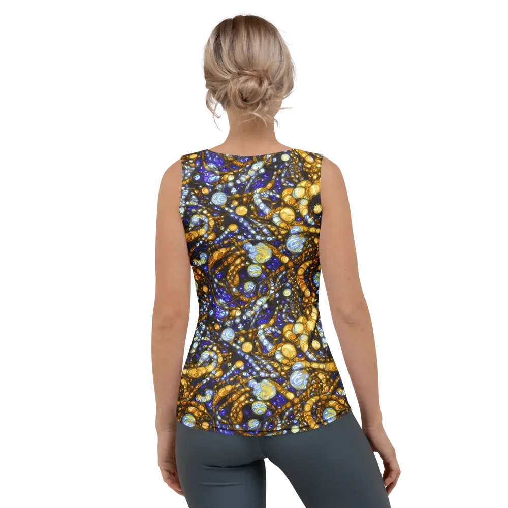 Molten Cobalt on Women's Tank Top — Back